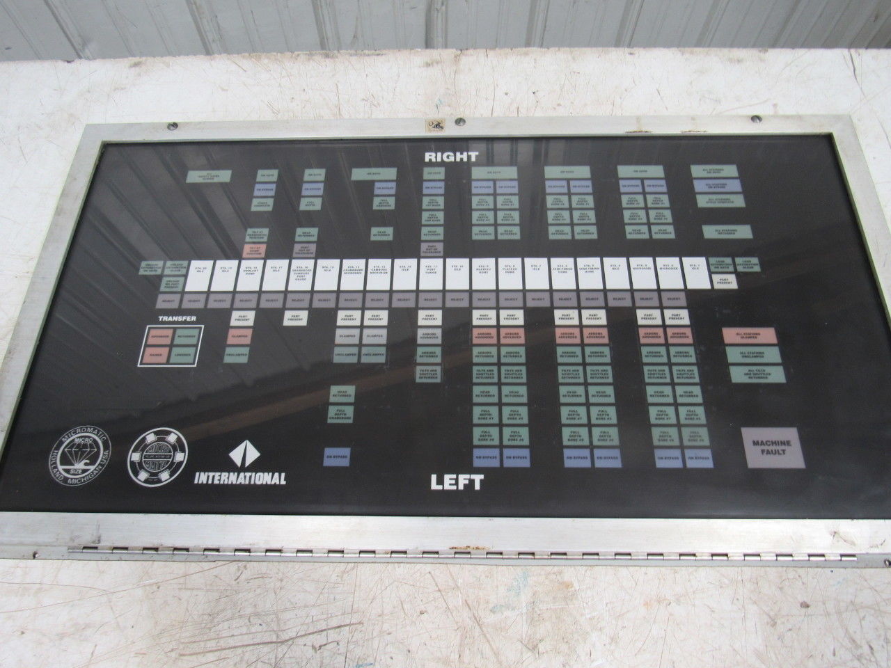 Micromatic AFD-F977B 24334 Automation Line Light Board Display International