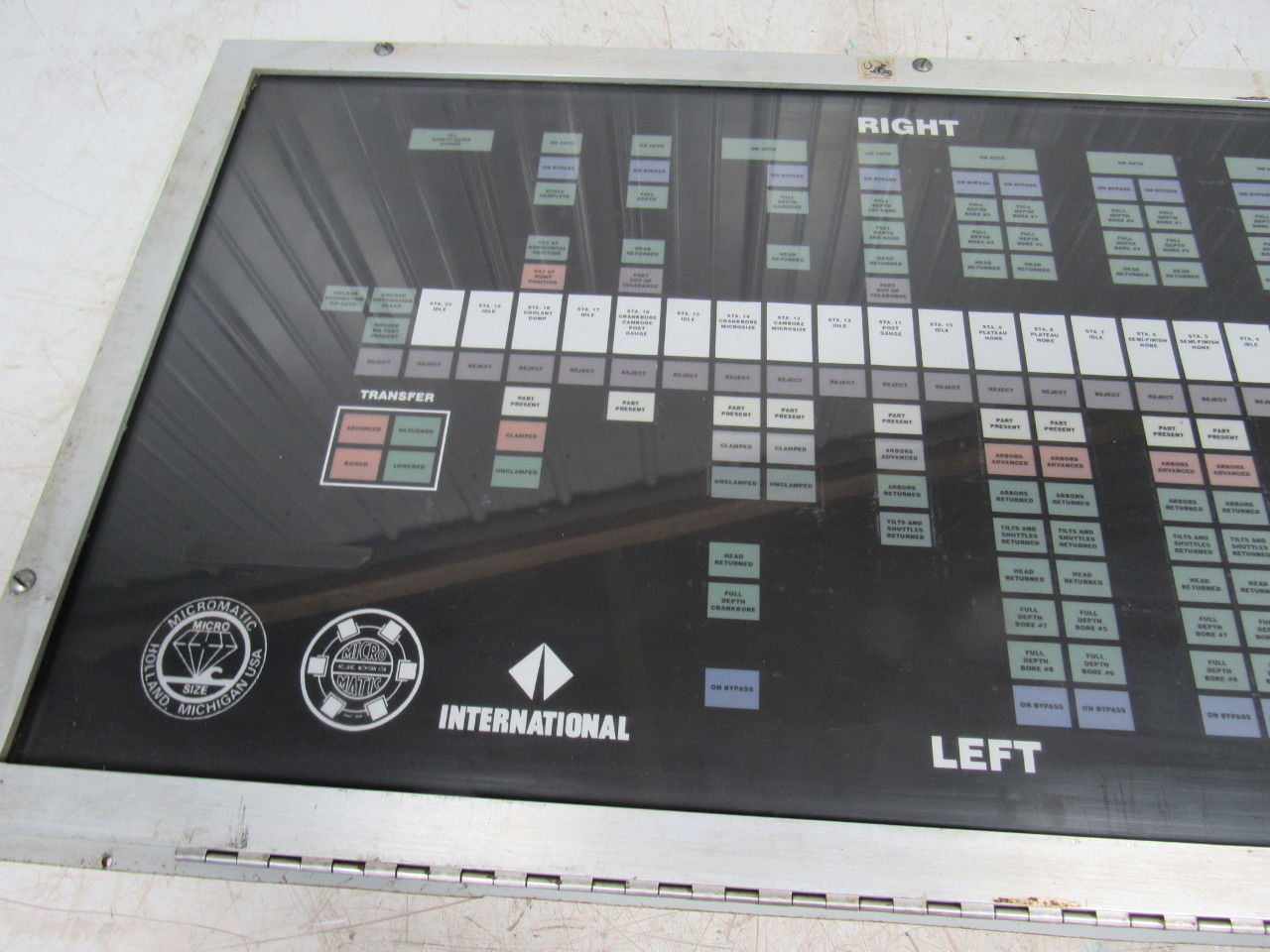 Micromatic AFD-F977B 24334 Automation Line Light Board Display International