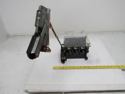 Allen Bradley 1494V-DS100 Ser B Disconnect Switch 100A 600V Non-Fused Left Hand