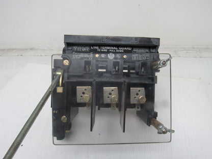 Allen Bradley 1494V-DS100 Ser B Disconnect Switch 100A 600V Non-Fused Left Hand