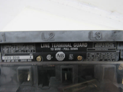 Allen Bradley 1494V-DS60 Ser A Disconnect Switch 60A 600V Non-Fused Right Hand