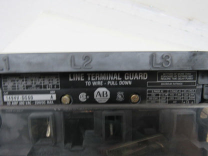 Allen Bradley 1494V-DS60 Ser A Disconnect Switch 60A 600V Non-Fused Right Hand