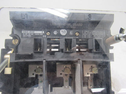 Allen Bradley 1494V-DS60 Series A Disconnect Switch 60A 600V Non-Fused Left Hand