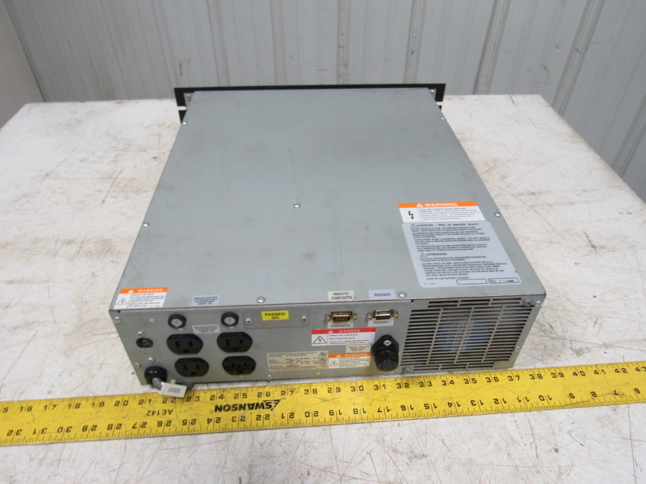 Toshiba UC1A1A015C6RKB 1400RE SERIES Uninterruptible Power Supply Back Up