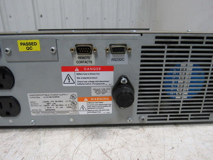 Toshiba UC1A1A015C6RKB 1400RE SERIES Uninterruptible Power Supply Back Up