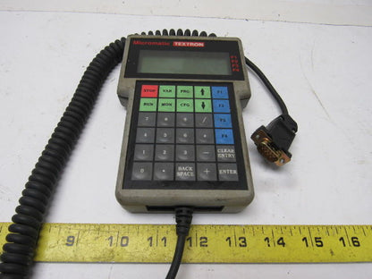 Micromatic Textron 302419 Keypad Drive Controller Remote Programmer