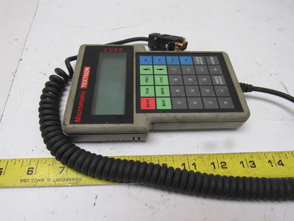 Micromatic Textron 302419 Keypad Drive Controller Remote Programmer
