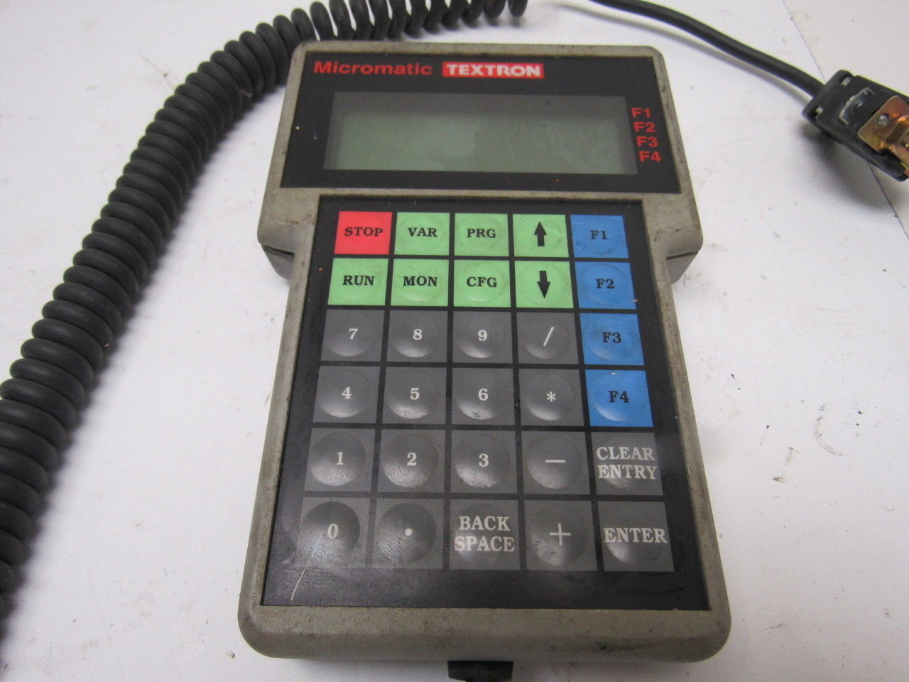 Micromatic Textron 302419 Keypad Drive Controller Remote Programmer