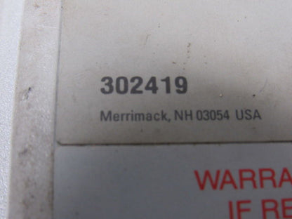 Micromatic Textron 302419 Keypad Drive Controller Remote Programmer