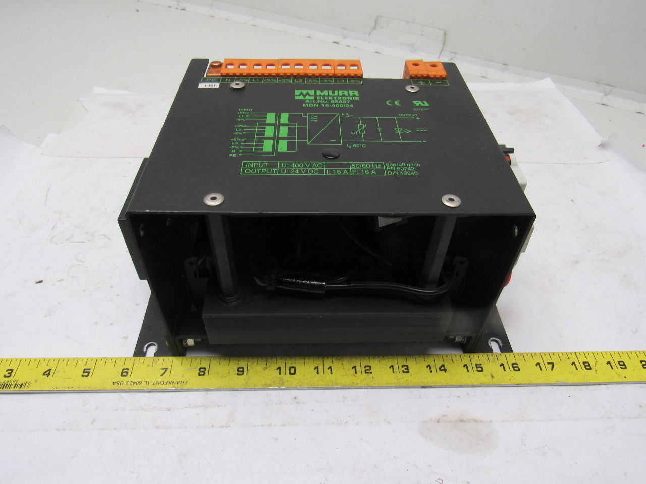Murr Elektronik Art.No.:	85887 MDN Power Supply 3 Phase Smoothed