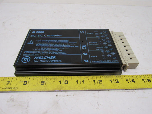Melcher 02320.02 Q Series 2000 DC/DC Converter Dual 24V 2.2A