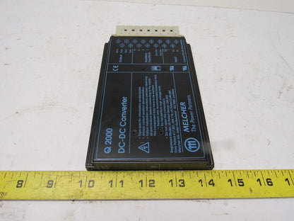 Melcher 02320.02 Q Series 2000 DC/DC Converter Dual 24V 2.2A