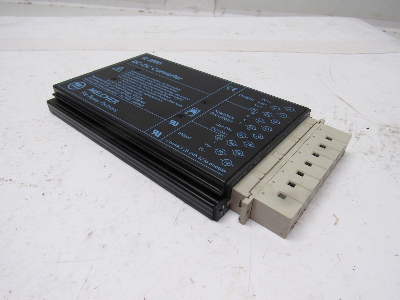 Melcher 02320.02 Q Series 2000 DC/DC Converter Dual 24V 2.2A