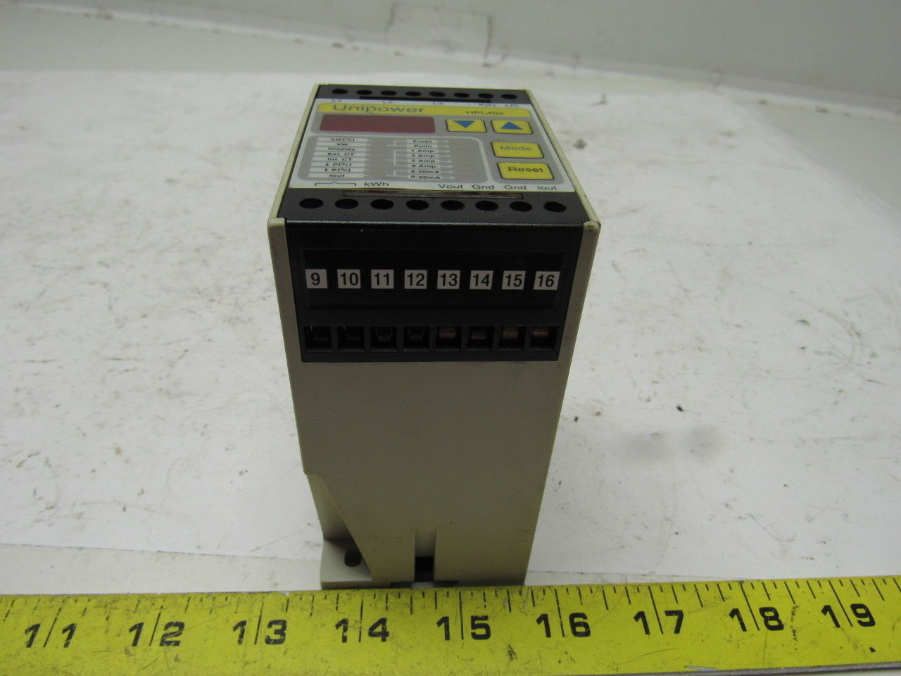 Unipower HLP-403 3x460V Motor Load Monitor