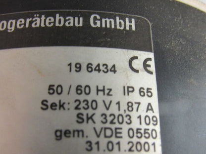 Rittal 19 6434 Transformer 480V Pri  230V Sec. 50/60Hz