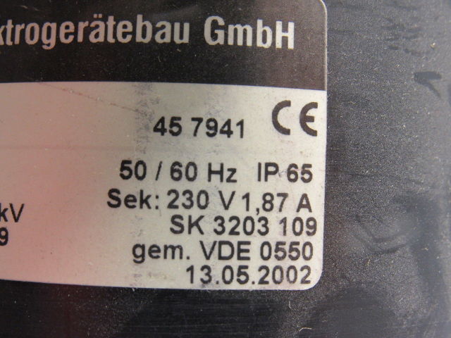 Rittal 45 7941 Transformer 480V Pri  230V Sec. 50/60Hz