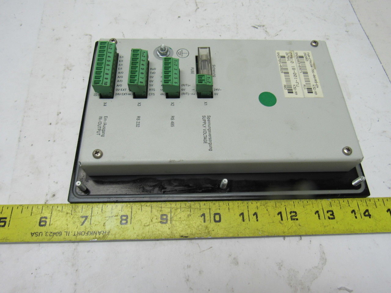 Indramant CTA10.1B-001-FW 267591 & 282853 Operator Interface Panel Key Pad