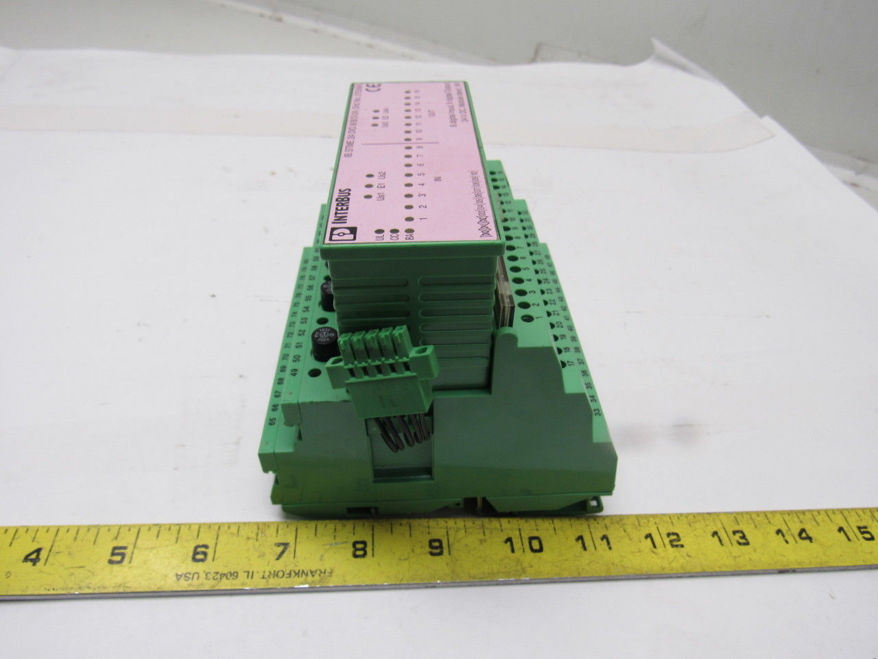Phoenix Contact IB STME 24 DIO 8/8/3-2A InterBus 8 Digital  Output Relay Module
