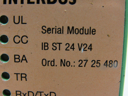 Phoenix Contact  IB ST 24 V.24 Interbus Serial Module