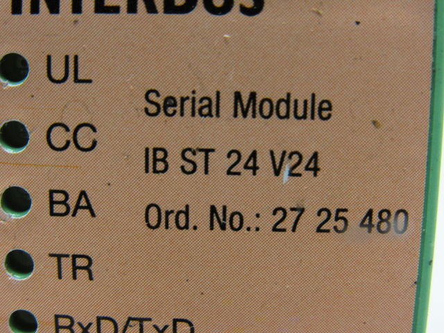 Phoenix Contact  IB ST 24 V.24 Interbus Serial Module