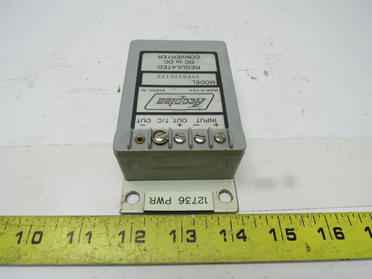 Acopian 24EB12E120 Regulated DC to AC Converter Power Supply