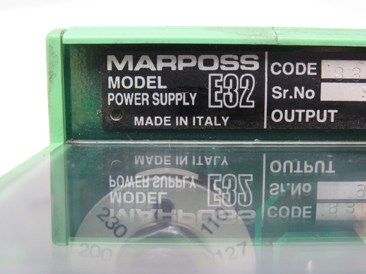 Marposs E32 Power supply 24VDC/0.3A 50/60 Hz