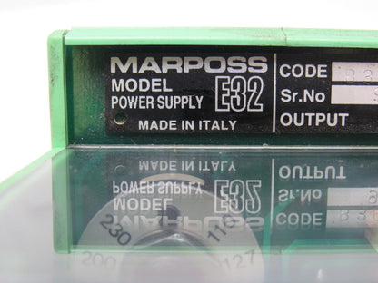 Marposs E32 Power supply 24VDC/0.3A 50/60 Hz