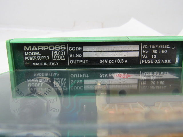Marposs E32 Power supply 24VDC/0.3A 50/60 Hz