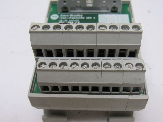 A-B Allen Bradley 1492-1FM20D24N Series A Rail Mount Interface Module
