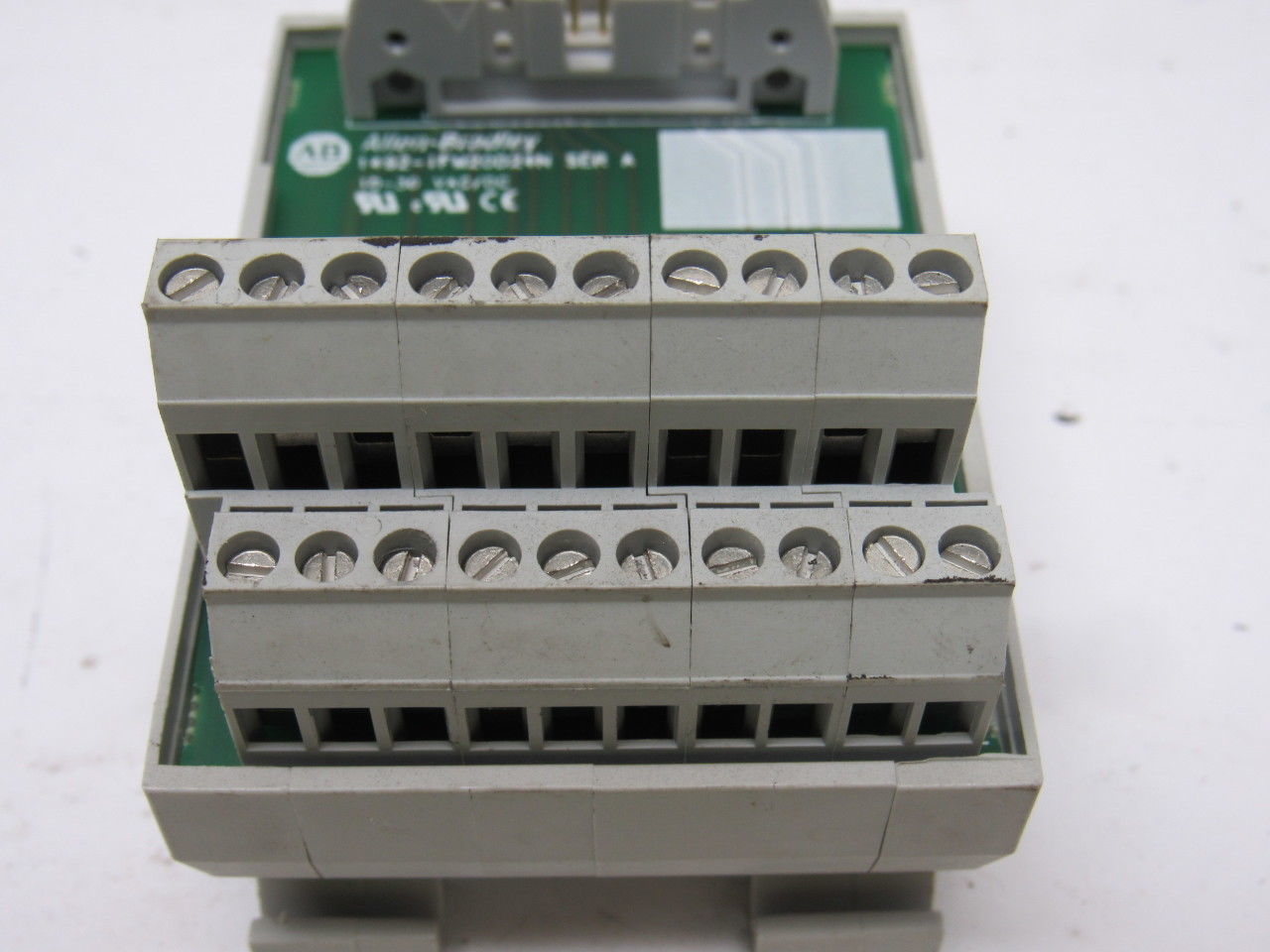 A-B Allen Bradley 1492-1FM20D24N Series A Rail Mount Interface Module