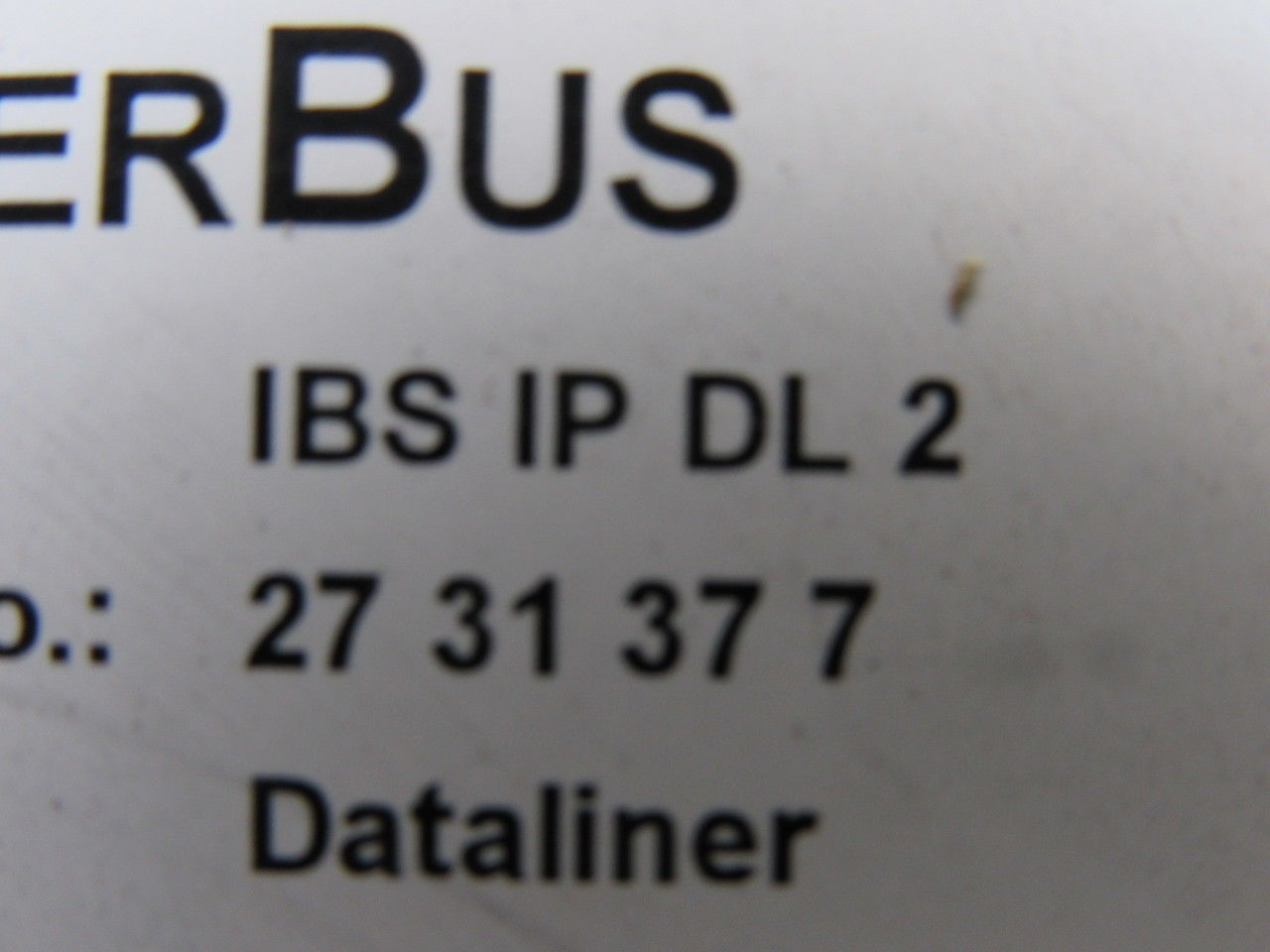 Phoenix Contact IBS IP DL 2 IBS IP DL 2 Interbus Dataliner Text Panel F/W V 1.16