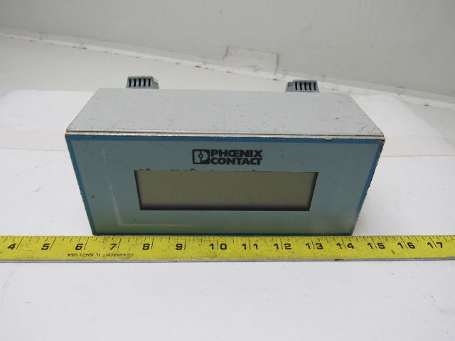 Phoenix Contact IBS IP DL 2 IBS IP DL 2 Interbus Dataliner Text Panel F/W V 1.16