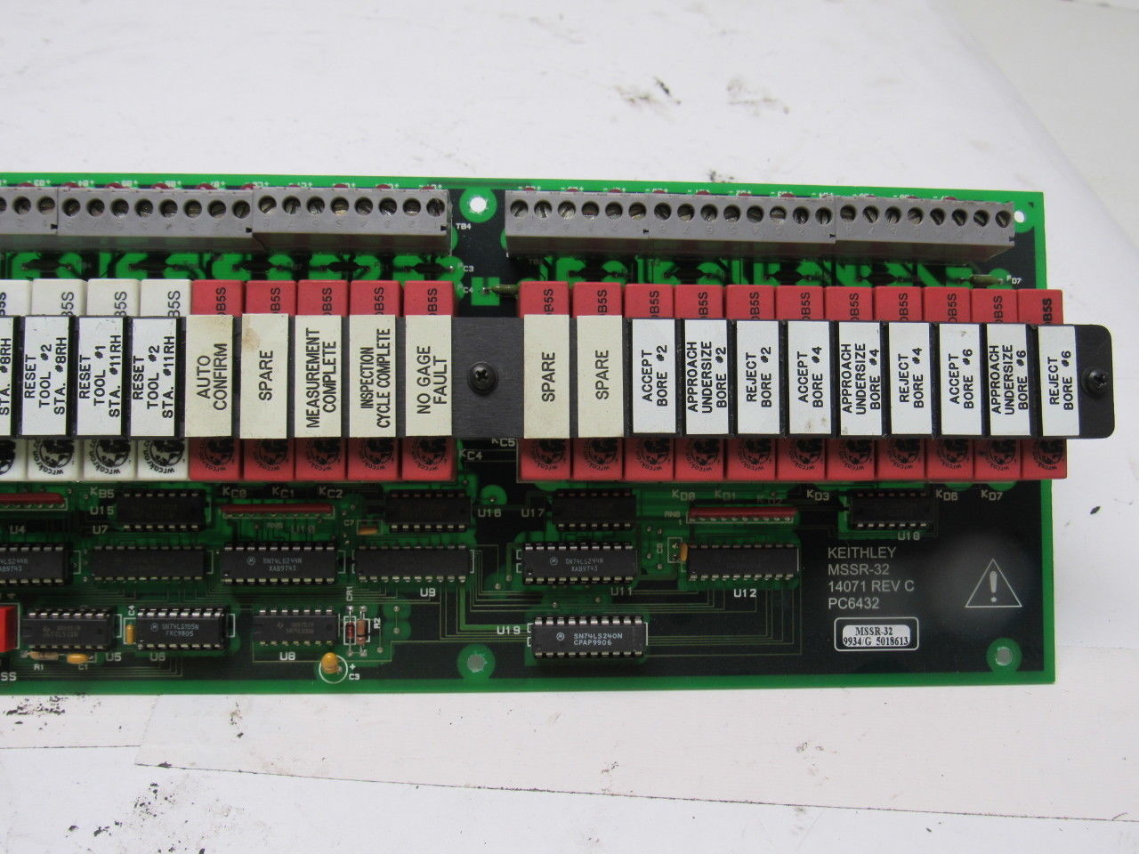 Keithley MSSR-32 14071 Rev. C  32-Channel Control Board Solid State I/O System