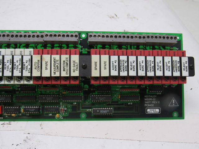 Keithley MSSR-32 14071 Rev. C  32-Channel Control Board Solid State I/O System