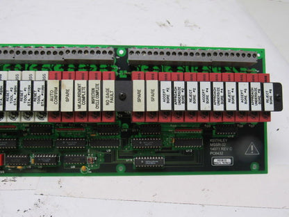 Keithley MSSR-32 14071 Rev. C  32-Channel Control Board Solid State I/O System