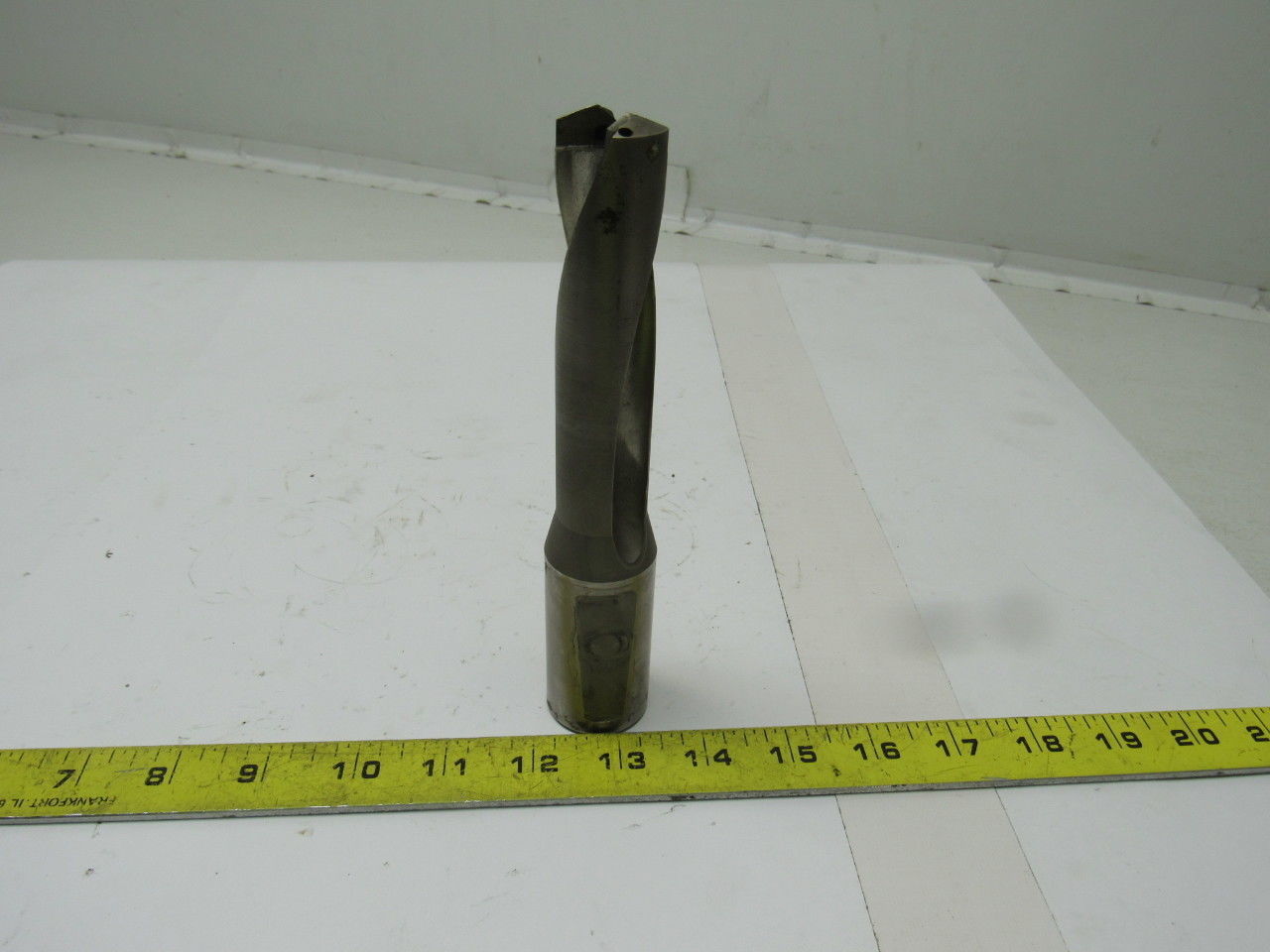 Guehring 1" Double Spiral Flute Indexable Coolant Fed End Mill Smooth Shank 1.25