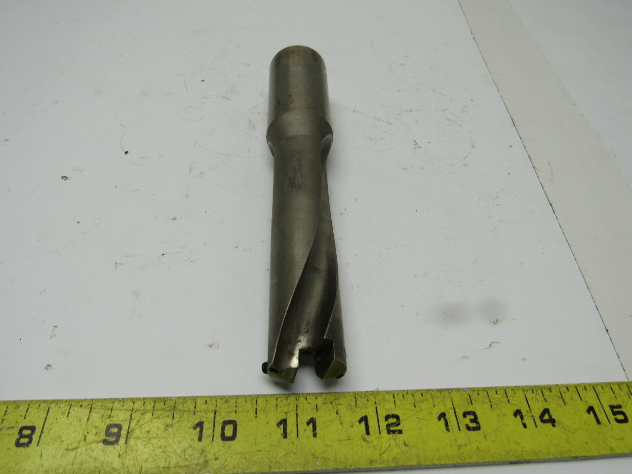 Guehring 1" Double Spiral Flute Indexable Coolant Fed End Mill Smooth Shank 1.25