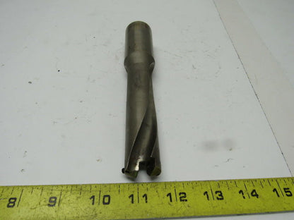 Guehring 1" Double Spiral Flute Indexable Coolant Fed End Mill Smooth Shank 1.25