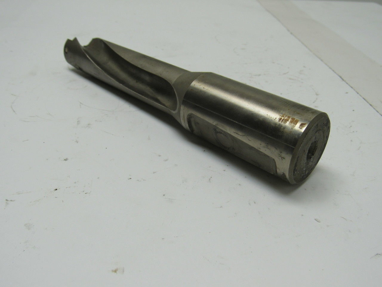 Guehring 1" Double Spiral Flute Indexable Coolant Fed End Mill Smooth Shank 1.25