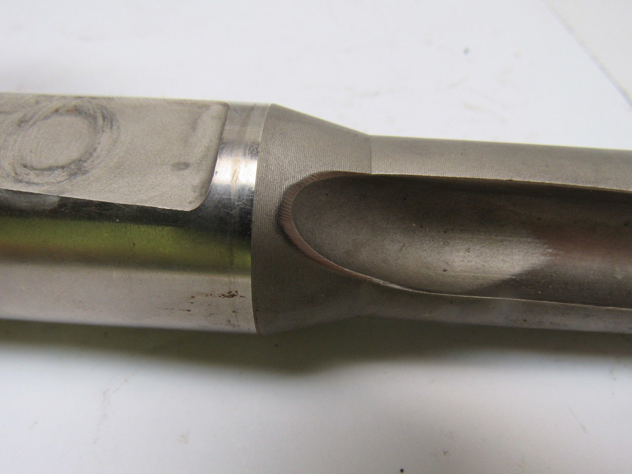 Guehring 1" Double Spiral Flute Indexable Coolant Fed End Mill Smooth Shank 1.25