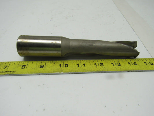 Guehring 1" Double Spiral Flute Indexable Coolant Fed End Mill Smooth Shank 1.25