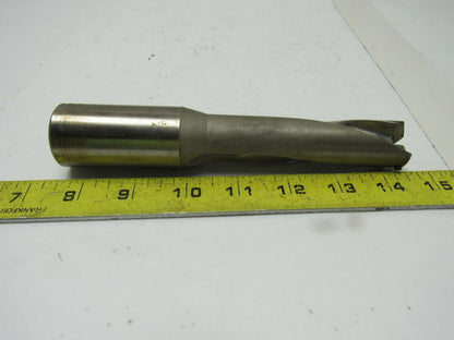 Guehring 1" Double Spiral Flute Indexable Coolant Fed End Mill Smooth Shank 1.25
