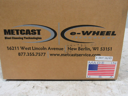 Metcast Tune-Up Kits for Shot Blast Wheels 16" E-3Kit, 49 deg Cage