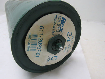 Rexnord CEMA C Series Return & Flat Steel Roll Idler 5x27 Roll Factory Sealed