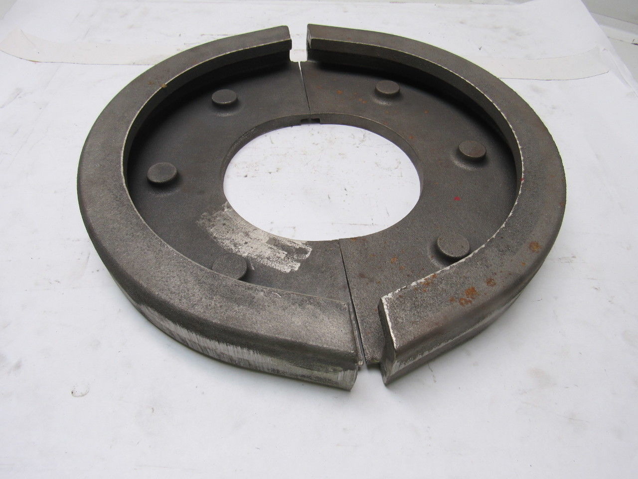 Wheelabrator Pangborn C-6-610758 OEM Wear Plate Upper Liner Shot Blaster Set of