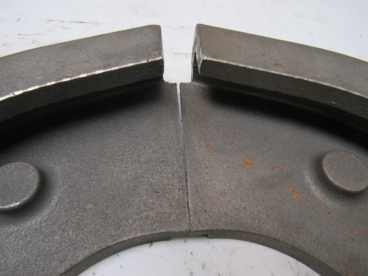 Wheelabrator Pangborn C-6-610758 OEM Wear Plate Upper Liner Shot Blaster Set of