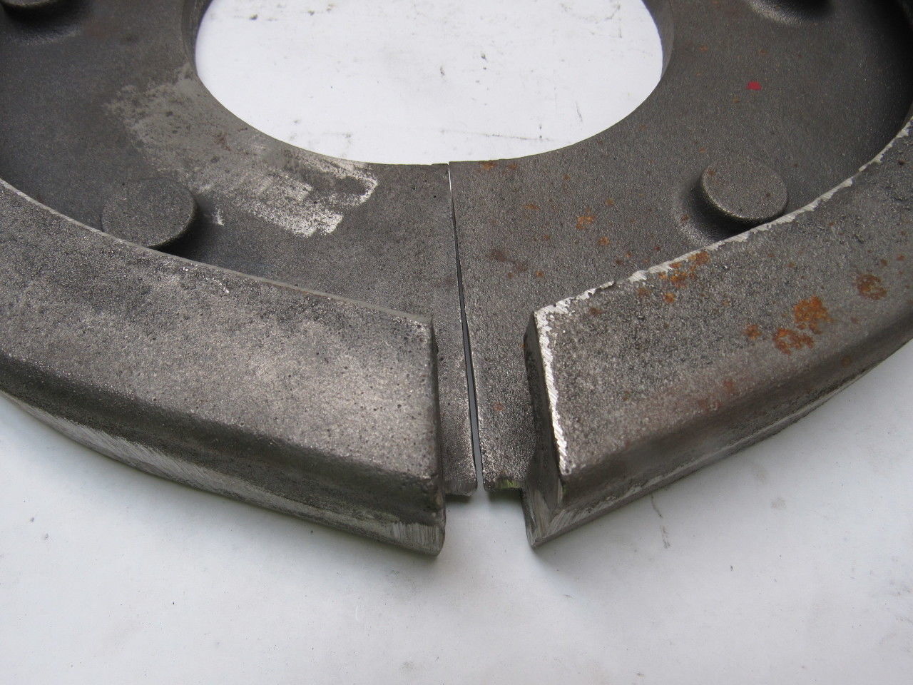 Wheelabrator Pangborn C-6-610758 OEM Wear Plate Upper Liner Shot Blaster Set of