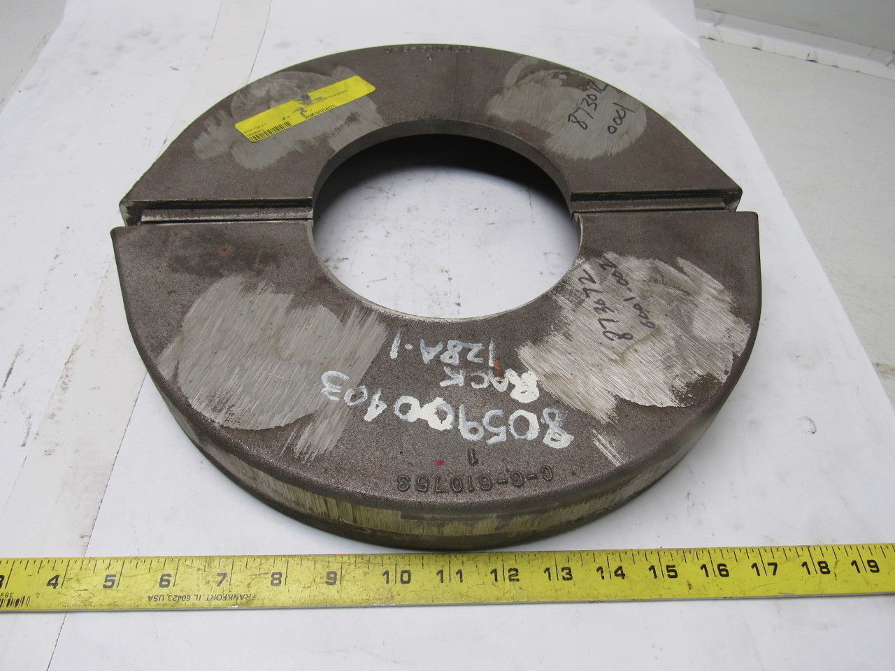 Wheelabrator Pangborn C-6-610758 OEM Wear Plate Upper Liner Shot Blaster Set of