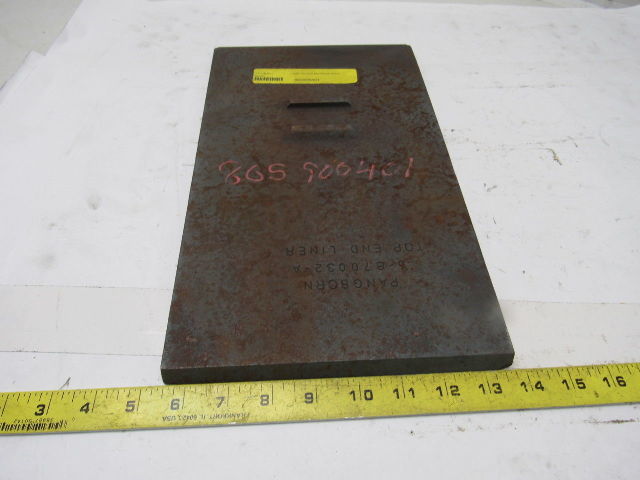 Wheelabrator Pangborn 6-870032-A OEM Wear Plate Top End Liner Shot Blaster