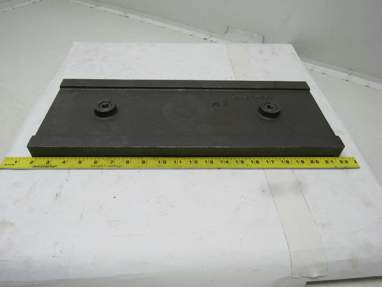 Wheelabrator Pangborn 6-870031 OEM Wear Plate Liner Shot Blaster 20-1/4"x7-7/8"